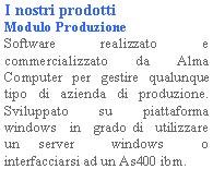  I nostri prodotti 